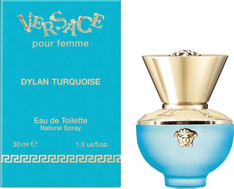 versace perfume turquesa|Versace perfume dylan turquoise model.